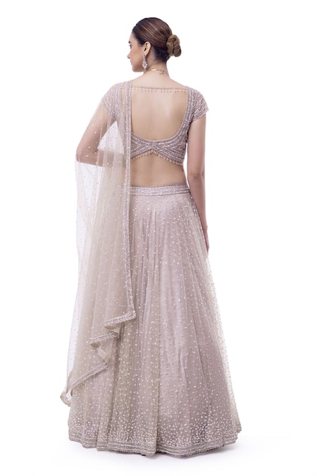 Onaya Sequence & Cutdana Embroidered Lehenga Set 