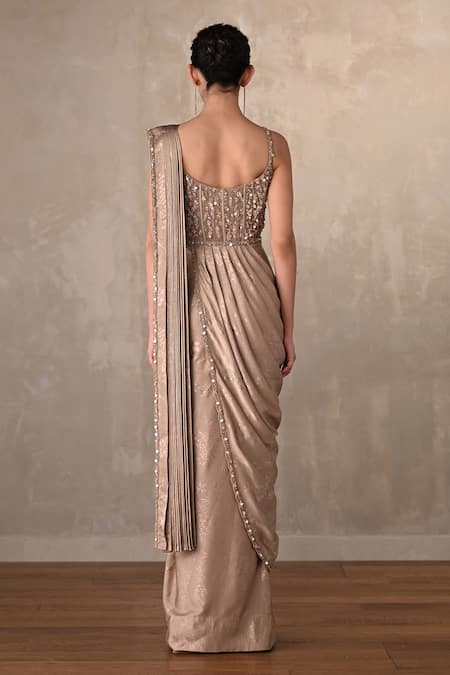 Onaya Embellished Saree Gown  