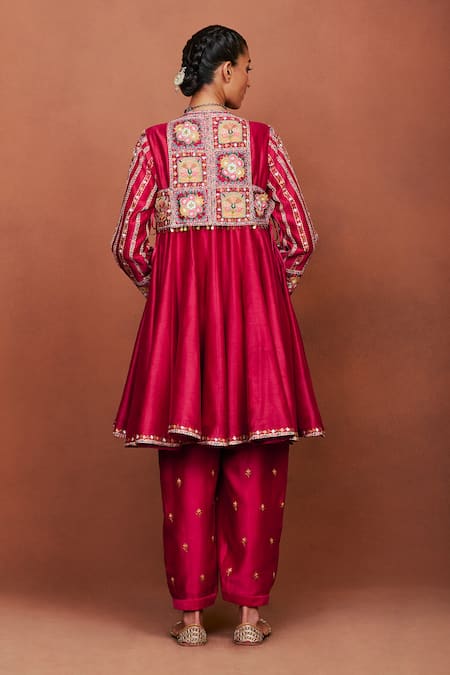 Sue Mue Rai Tribal Anarkali Salwar Set 