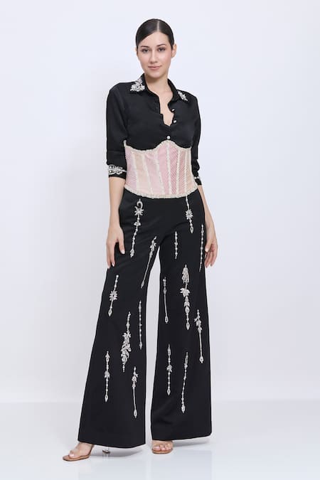 Dilnaz Lace Ruffle Belt 