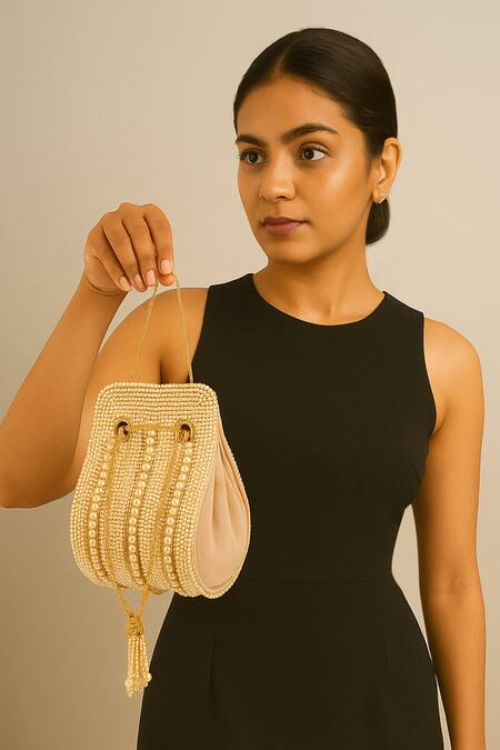 A Clutch Story Maharani Embellished Clutch 