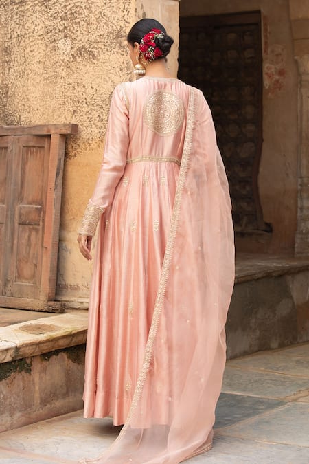 Amoree india Masakali Marodi Embroidered Anarkali Set 