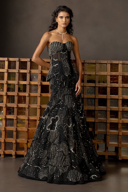 Mishru Zoelle Embellished Corset Lehenga Set 