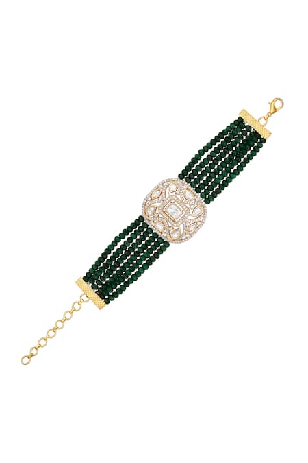 Hrisha Kundan Polki Bracelet 