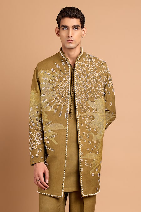Rohit Doshi Embroidered Kurta 