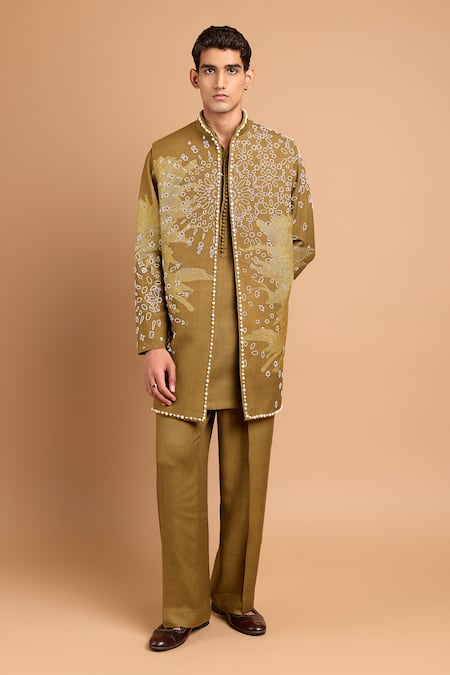 Rohit Doshi Embroidered Kurta 