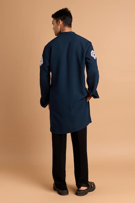 Rohit Doshi Paisley Embroidered Kurta 