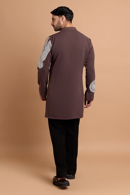 Rohit Doshi Abstract Pattern Kurta 