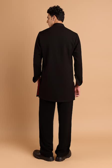 Rohit Doshi Paisley Embroidered Pant 