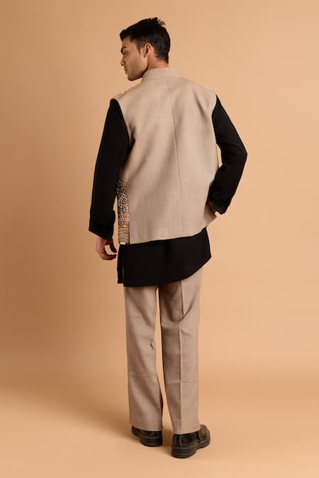 Rohit Doshi Cotton Matka Casual Trouser 