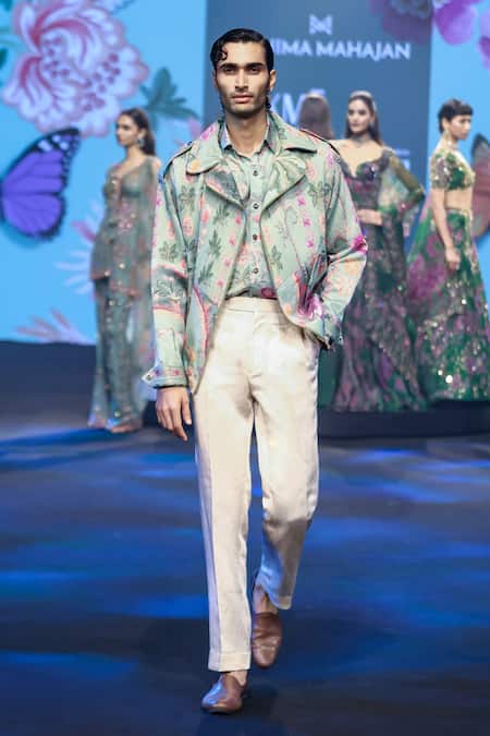 Mahima Mahajan Aban Print Jacket 