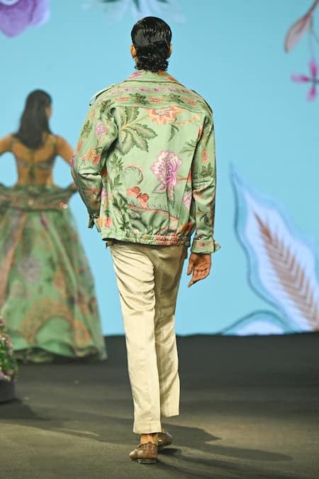 Mahima Mahajan Aban Print Jacket 