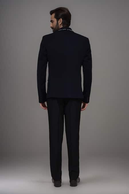 Arihant Rai Sinha Cutdana Work Single Breasted Blazer 