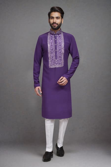 Arihant Rai Sinha Mirror Work Kurta & Pant Set 