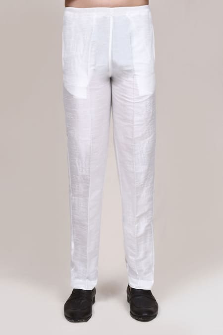 Arihant Rai Sinha_Pink Muslin Sequins, Zari Digital Print And Work Kurta Set _Online_at_Aza_Fashions