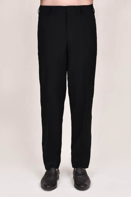 Arihant Rai Sinha_Cream Embroidery, Beads Cutdana Work Bandhgala And Pant Set _Online_at_Aza_Fashions