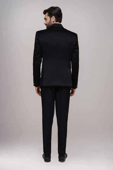 Arihant Rai Sinha Geometric Panel Suit With Shirt & Pant 