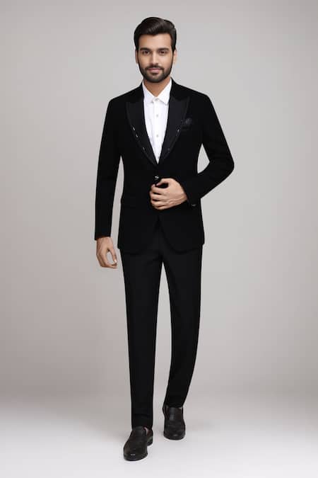 Arihant Rai Sinha Textured Suit With Shirt & Pant 