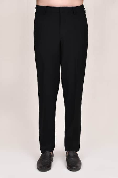 Arihant Rai Sinha_Navy Sequins, Stones Cutdana Work Suit Set _Online_at_Aza_Fashions