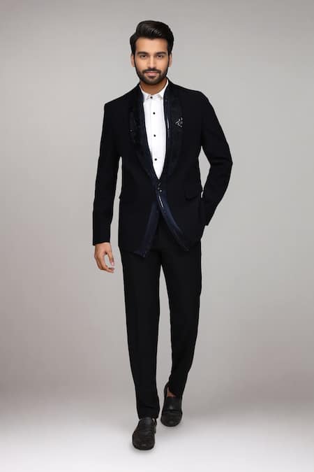 Arihant Rai Sinha Pipe Work Suit Set 