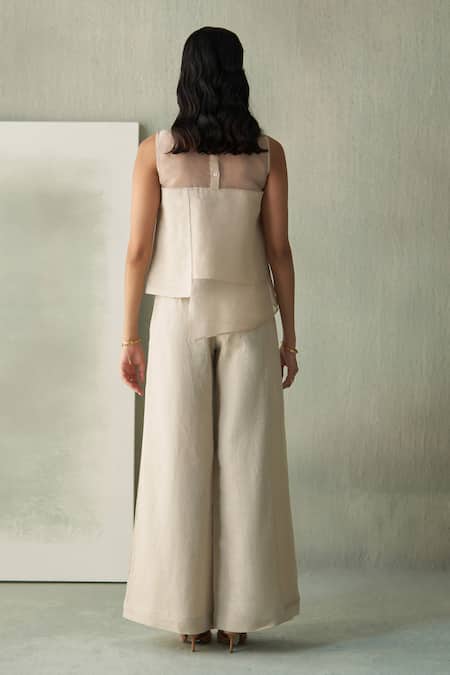 Febo6 Desert Blooming Pod Hand Embroidered Blouse 