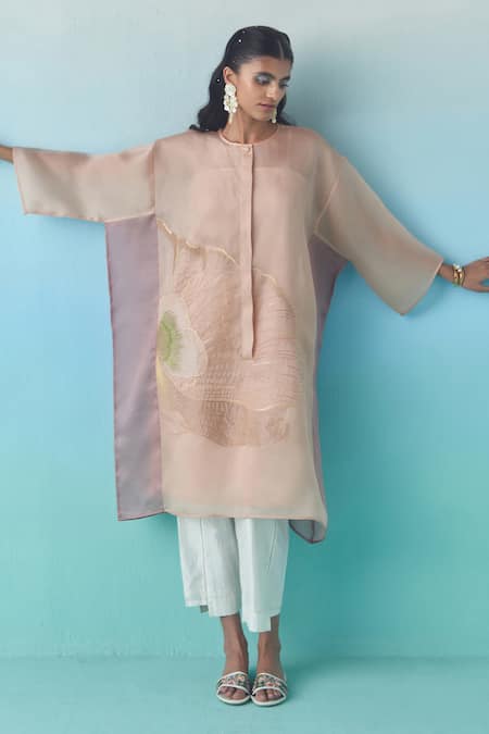 Febo6 Silk Cropped Trouser  