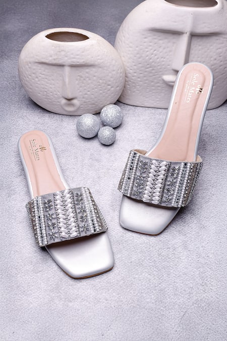 Sole Mates by Palak Kate Hand Embroidered Flats 