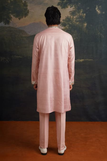 Thetaa Mirror Hand Embroidered Kurta & Pant Set 