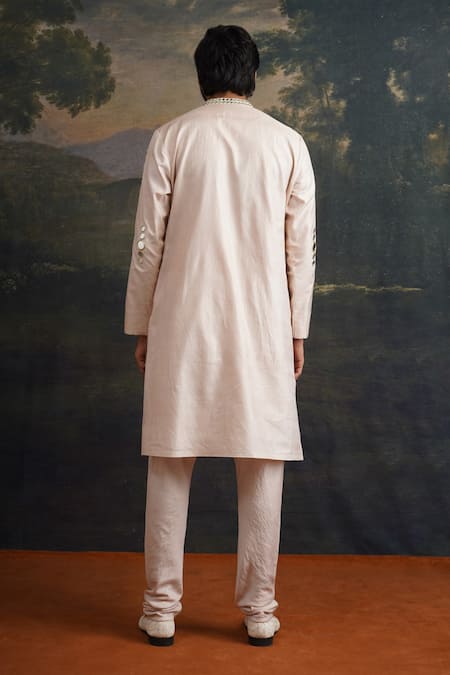 Thetaa Mirror Embroidered Kurta & Pant Set 