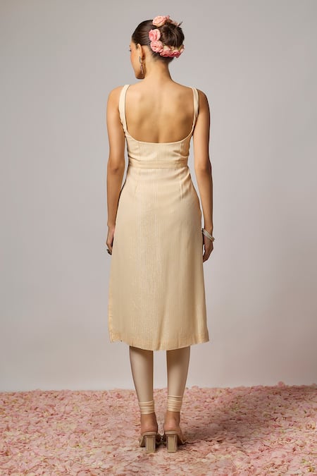 Krishna Padia Hand Embroidered Kurta Set 