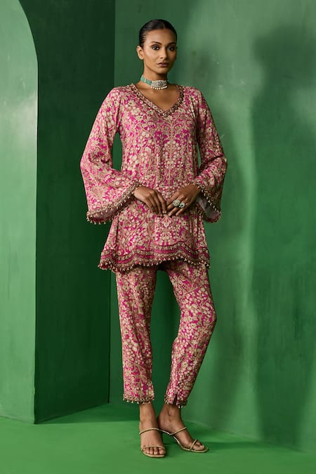 Ridhima Bhasin Elin Printed Kurta & Pant Set 