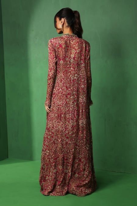 Ridhima Bhasin Rheya Printed Jacket Sharara Set 