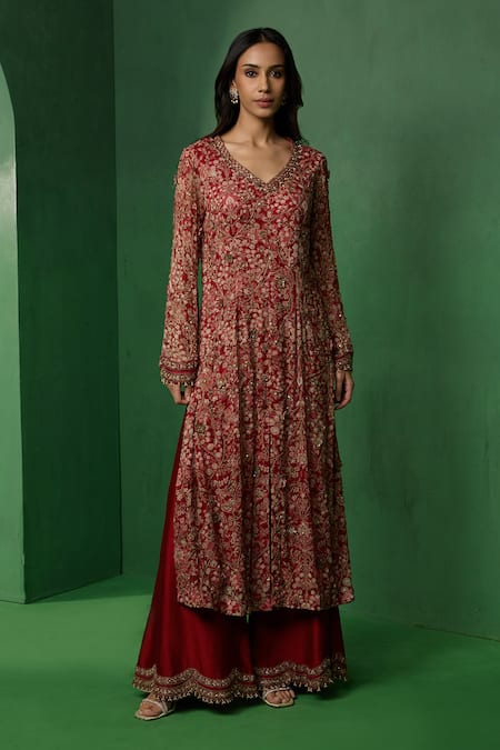 Ridhima Bhasin Arsia Printed Kurta Palazzo Set 