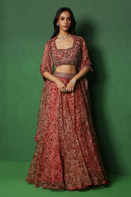 Ridhima Bhasin Aureen Print Lehenga Set  