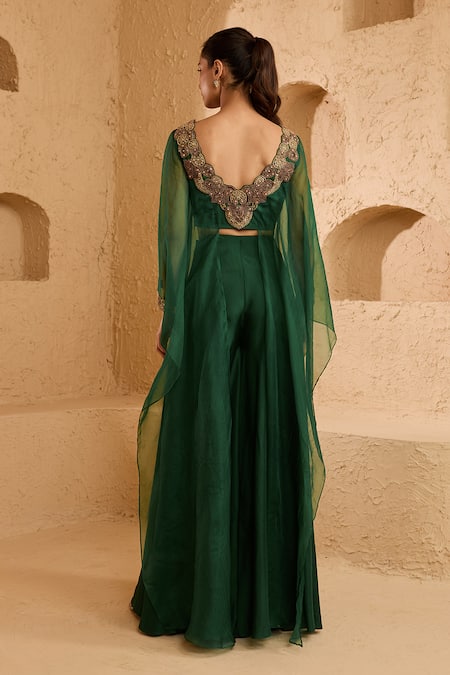 Ridhima Bhasin Zivah Embellished Kaftan & Pant Set 