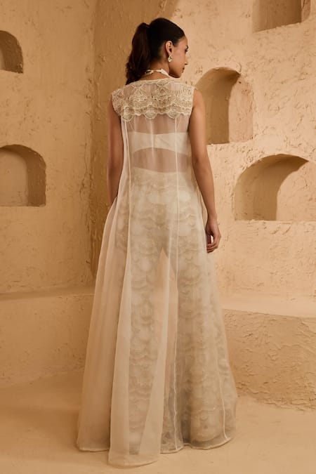 Ridhima Bhasin Liora Embroidered Jacket Pant Set