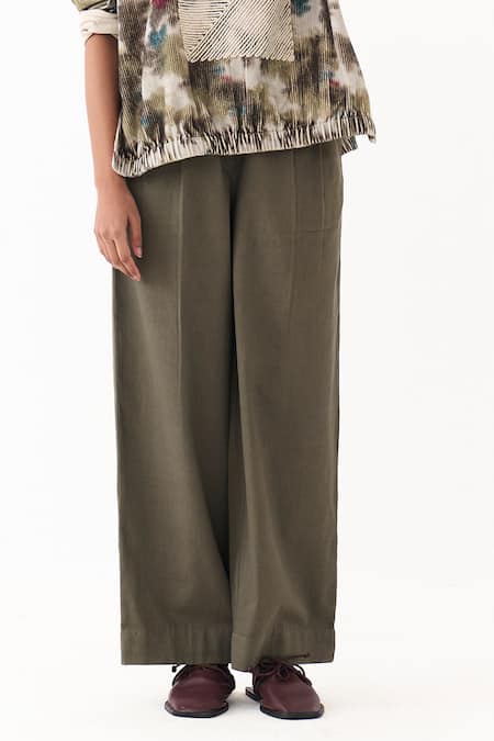 Buy Three Multi Color Corduroy, Twill Embroidery Round Neck Printed Top And Pant Set Online at Aza Fashions Buy_Three_Multi Color Corduroy, Twill Embroidery Round Neck Printed Top And Pant Set _Online_at_Aza_Fashions