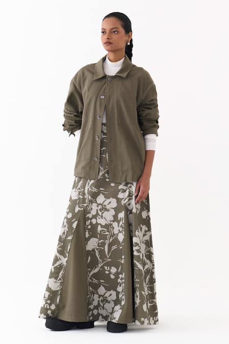 Three Twill Loose Fit Jacket