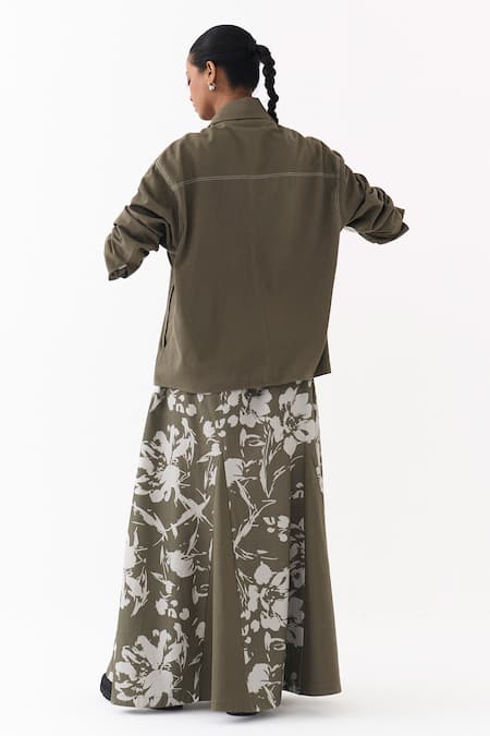 Three Twill Loose Fit Jacket