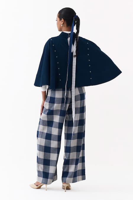 Three Reversible Poncho Top