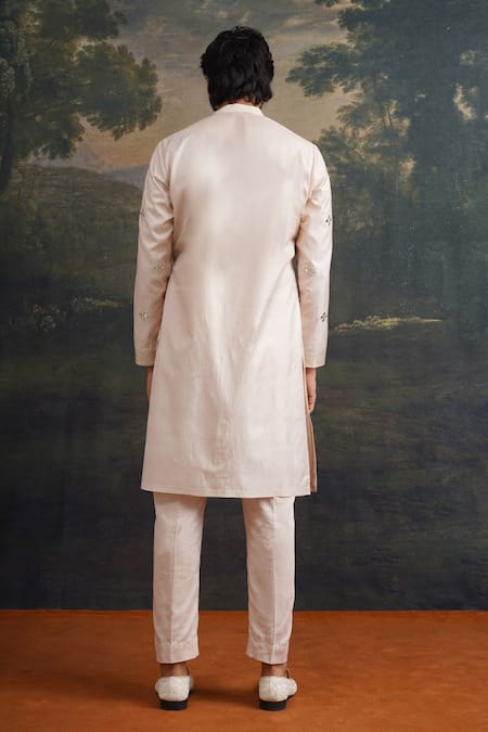 Thetaa Mirror Embroidered Kurta & Pant Set 