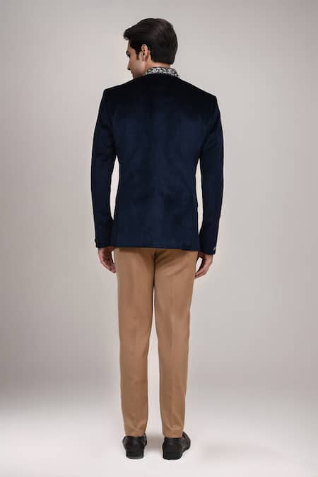 Arihant Rai Sinha Velvet Bandhgala With Pant 