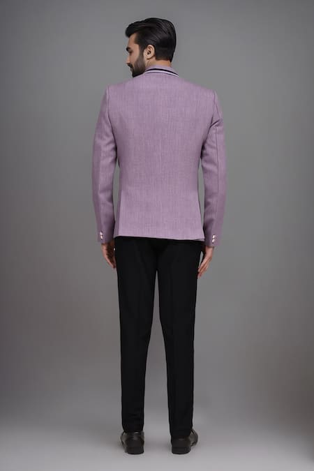 Arihant Rai Sinha Plain Single Breasted Blazer 