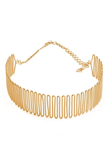 Ethnic Andaz Spiral Meadow Choker 
