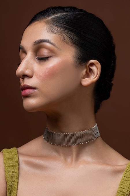 Ethnic Andaz Spiral Meadow Choker 