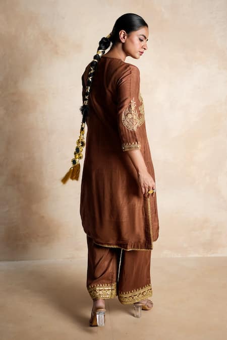 Gulabo Jaipur Chahat Embroidered Kurta & Pant Set