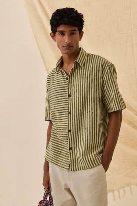 Jodi Pihu Stripe Pattern Shirt 