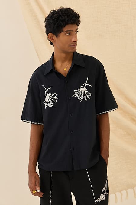 Jodi Jugnu Handloom Boxy Fit Shirt 