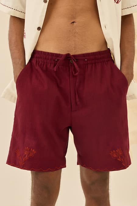 Jodi Kuhu Handloom Shorts 