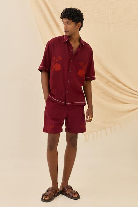 Jodi Kuhu Handloom Shorts 